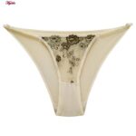 ست شورت و سوتین زنانه ماییلدا مدل فنردار گیپوری کد 4692-7978 رنگ کرم