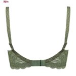 ست شورت و سوتین زنانه کارنا رز مدل گیپوری هارنس فنردار کد 4673-3150 رنگ سبز