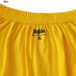 شورت مردانه ماییلدا مدل پادار پنبه ای کد 4702 رنگ خردلی