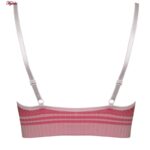 ست نیم تنه و شورت ورزشی زنانه ماییلدا مدل بدون فنر پددار کد 4751 رنگ صورتی