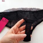 ست شورت و سوتین زنانه برتا مدل فنردار گیپوری کد 4734-1021