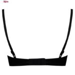 ست شورت و سوتین زنانه جینا مدل فنردار گیپوری کد 4706-1400 به همراه نگهدارنده جوراب رنگ مشکی