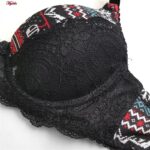 ست شورت و سوتین زنانه پانیذ مدل فنردار دکلته پوش آپ کد 4689-7