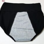 شورتکس زنانه ماییلدا مدل دولایه کمر پهن کد 4747 رنگ مشکی