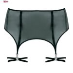 ست شورت و سوتین زنانه ماییلدا مدل توری کد 4783-1828 به همراه نگهدارنده جوراب