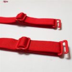 بند سوتین ماییلدا مدل نگین چسبی براق بست فلزی کد 4755 رنگ قرمز