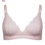 ست شورت و سوتین زنانه ماییلدا مدل گیپوری بدون فنر کد 4752 رنگ صورتی