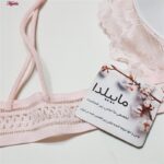 ست شورت و سوتین زنانه ماییلدا مدل گیپوری بدون فنر کد 4752 رنگ صورتی