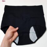 شورتکس زنانه ماییلدا مدل دولایه کمر پهن کد 4747 رنگ مشکی