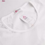 پیراهن زنانه کوزا مدل آستین چین دار کد 9230 رنگ سفید