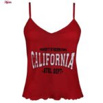 ست تاپ و شلوارک زنانه کوزا مدل 9203 رنگ قرمز