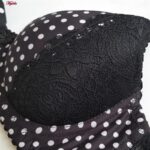 ست شورت و سوتین زنانه پانیذ مدل فنردار دکلته پوش آپ کد 4689-3