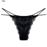 ست شورت و سوتین زنانه ماییلدا مدل گیپوری بدون فنر کد 4752 رنگ مشکی