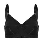 سوتین زنانه لین مدل بدون فنر کد 4680-419 رنگ مشکی