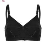 سوتین زنانه لین مدل بدون فنر کد 4680-419 رنگ مشکی