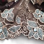 ست شورت و سوتین زنانه برتا مدل فنردار گیپوری کد 4734-1021