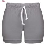 ست تاپ و شلوارک زنانه کوزا مدل 9226 رنگ طوسی