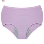 شورتکس زنانه ماییلدا مدل دولایه کمر پهن کد 4747 رنگ یاسی