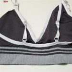 ست نیم تنه و شورت ورزشی زنانه ماییلدا مدل بدون فنر پددار کد 4751 رنگ خاکستری تیره