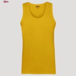 زیرپوش رکابی مردانه ماییلدا مدل پنبه ای کد 4712 رنگ خردلی