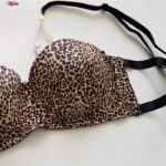 ست شورت و سوتین زنانه ماییلدا مدل فنردار پوش آپ مرواریدی کد 4750