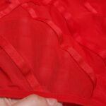 بادی زنانه ماییلدا مدل توری کد 4781-2026 رنگ قرمز