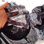 ست شورت و سوتین زنانه برتا مدل فنردار گیپوری کد 4734-1021