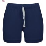 ست تاپ و شلوارک زنانه کوزا مدل 9226 رنگ سرمه ای