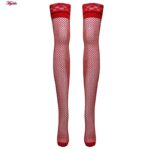 لباس خواب زنانه ماییلدا مدل فنردار کد 4758-8017 رنگ قرمز به همراه شورت و جوراب