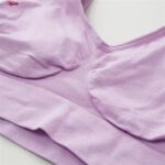 نیم تنه ورزشی زنانه ماییلدا مدل بدون فنر بدون پد کد 4744 رنگ یاسی