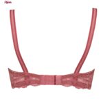 سوتین زنانه پانیذ مدل فنردار گیپوری کد 66336-new رنگ کالباسی