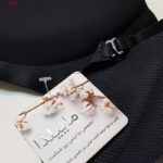 سوتین زنانه ماییلدا مدل بدون فنر پوش آپ کد 4749 رنگ مشکی