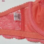 سوتین زنانه پانیذ مدل فنردار گیپوری کد 66336-new رنگ گلبهی