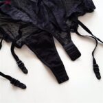 لباس خواب زنانه ماییلدا مدل گیپوری کد 4784-3167 رنگ مشکی