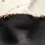 ست شورت و سوتین زنانه ماییلدا مدل فنردار پوش آپ مرواریدی کد 4750