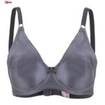 سوتین زنانه لین مدل فنردار کد 4680-741 رنگ طوسی