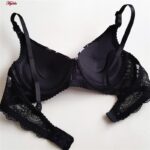 ست شورت و سوتین زنانه پانیذ مدل فنردار دکلته پوش آپ کد 4689-6