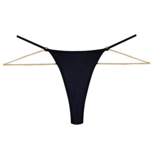 شورت زنانه مدل زنجیردار فانتزی کد 4767-13-01 رنگ مشکی