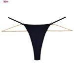 شورت زنانه مدل زنجیردار فانتزی کد 4767-13-01 رنگ مشکی