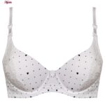 ست شورت و سوتین زنانه پانیذ مدل فنردار دکلته پوش آپ کد 4689-4