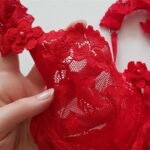 لباس خواب زنانه ماییلدا مدل فنردار کد 4758-8017 رنگ قرمز به همراه شورت و جوراب