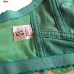 سوتین زنانه پانیذ مدل بدون فنر کد 66327 رنگ سبز پسته ای