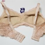 ست شورت و سوتین زنانه پانیذ مدل بدون فنر گیپوری 9016 رنگ کرم