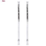 بند سوتین ماییلدا مدل نگین چسبی براق بست فلزی کد 4755 رنگ سفید