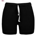 ست تاپ و شلوارک زنانه کوزا مدل 9226 رنگ مشکی