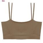 نیم تنه ورزشی زنانه ماییلدا مدل بدون فنر پددار کد 4521-290P رنگ کرم