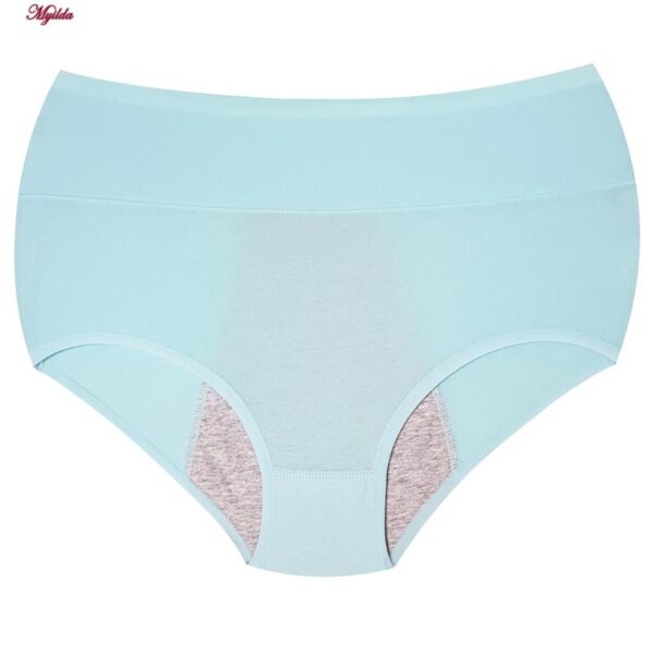 شورتکس زنانه ماییلدا مدل دولایه کمر پهن کد 4747 رنگ آبی