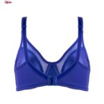 سوتین زنانه لین مدل فنردار کد 4680-743 رنگ آبی