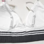 ست نیم تنه و شورت ورزشی زنانه ماییلدا مدل بدون فنر پددار کد 4751 رنگ سفید