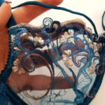 ست شورت و سوتین زنانه جینا مدل فنردار هارنس گل برجسته کد 4718-1060 رنگ کله غازی